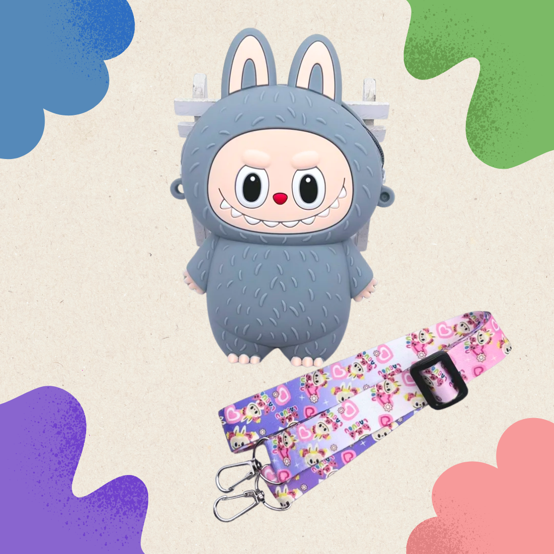 Labubu Mochila de Silicona