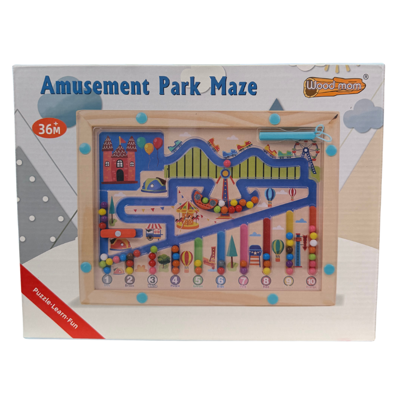 Laberinto magnético de parque de atracciones (M)