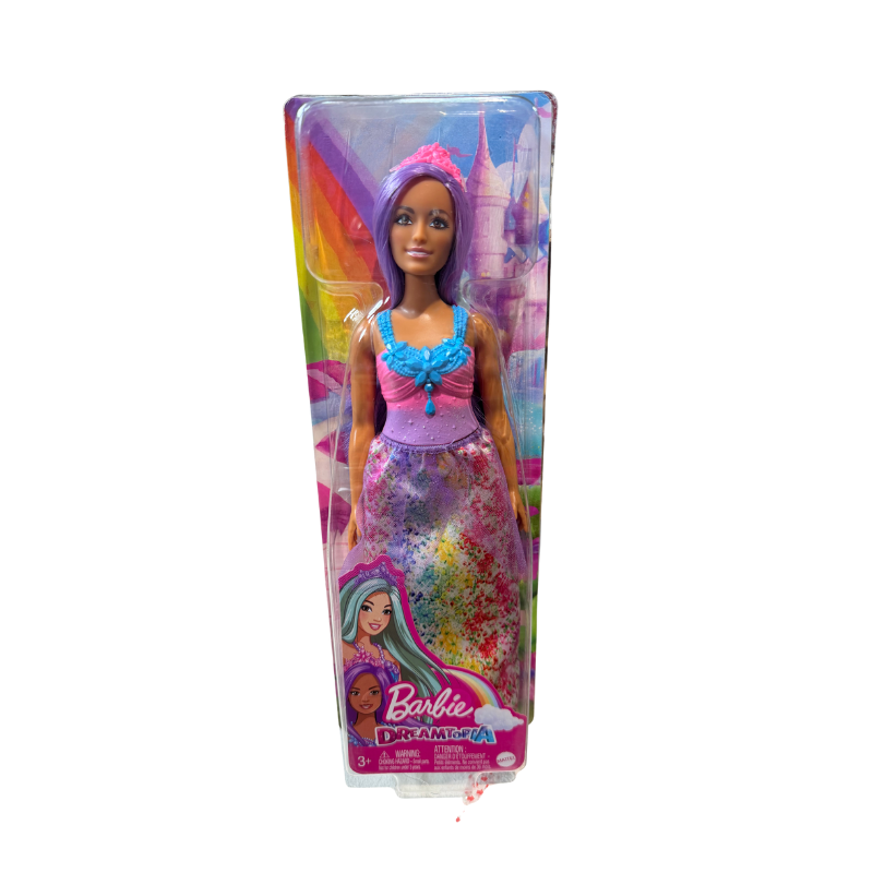 Barbie Dreamtopia Princesa Morena – Mattel (N)