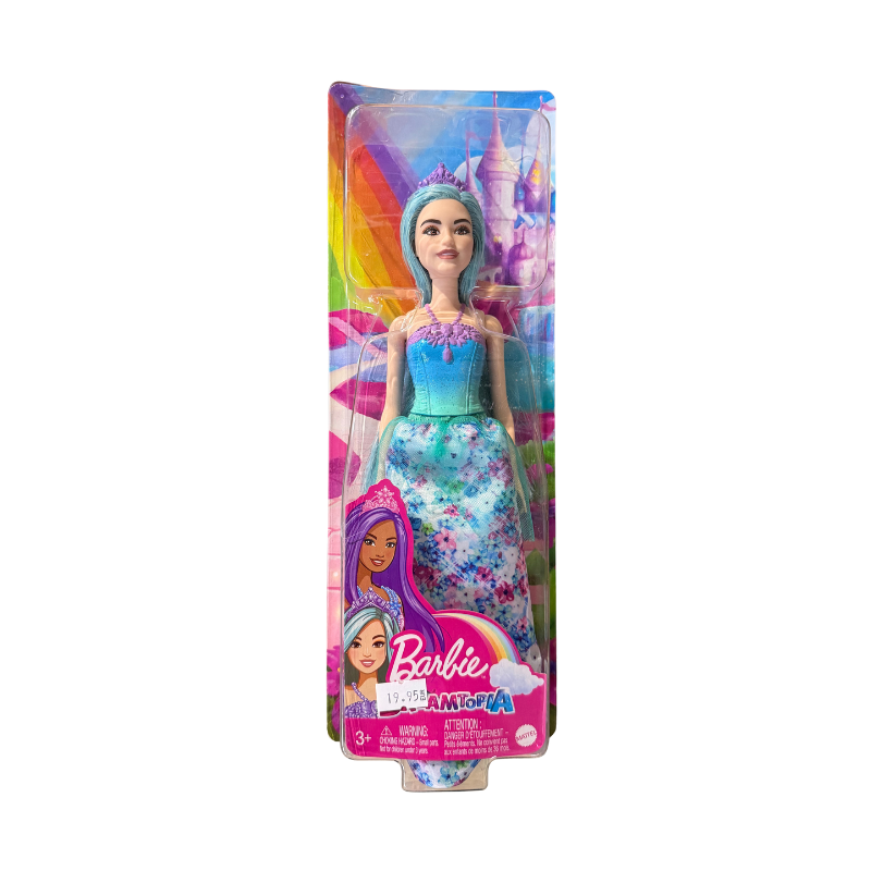 Muñeca Barbie Dreamtopia con vestido azul mágico (N)