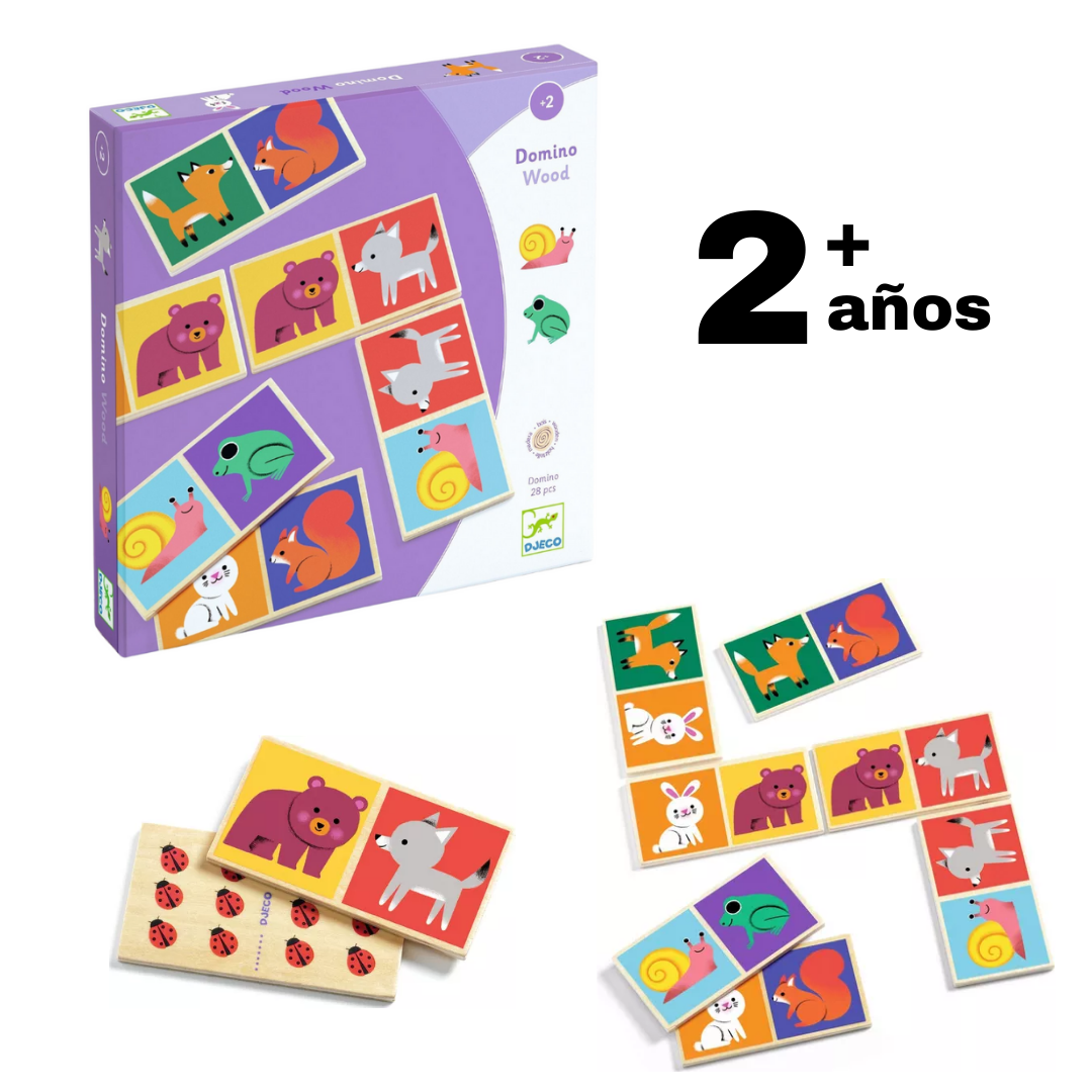 Juego - Domino wood