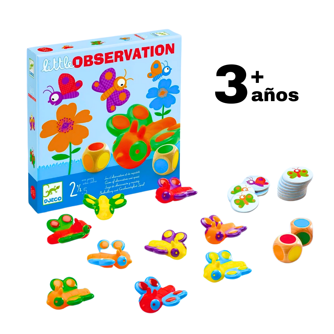 Djeco Little Observation – Juego de observación para niños desde 3 años