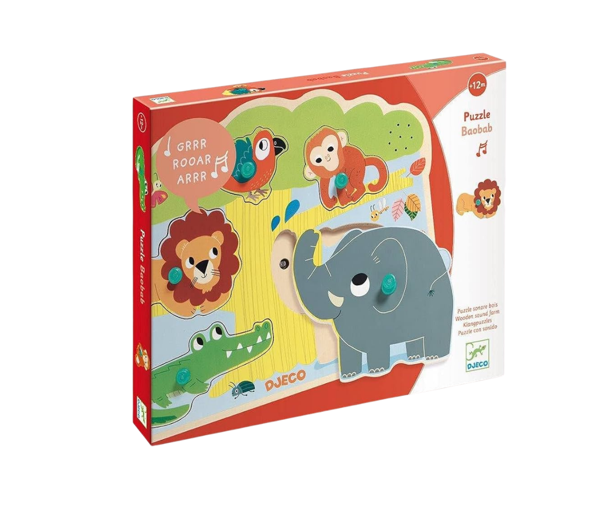 Puzzle - Boabab 6 PCS