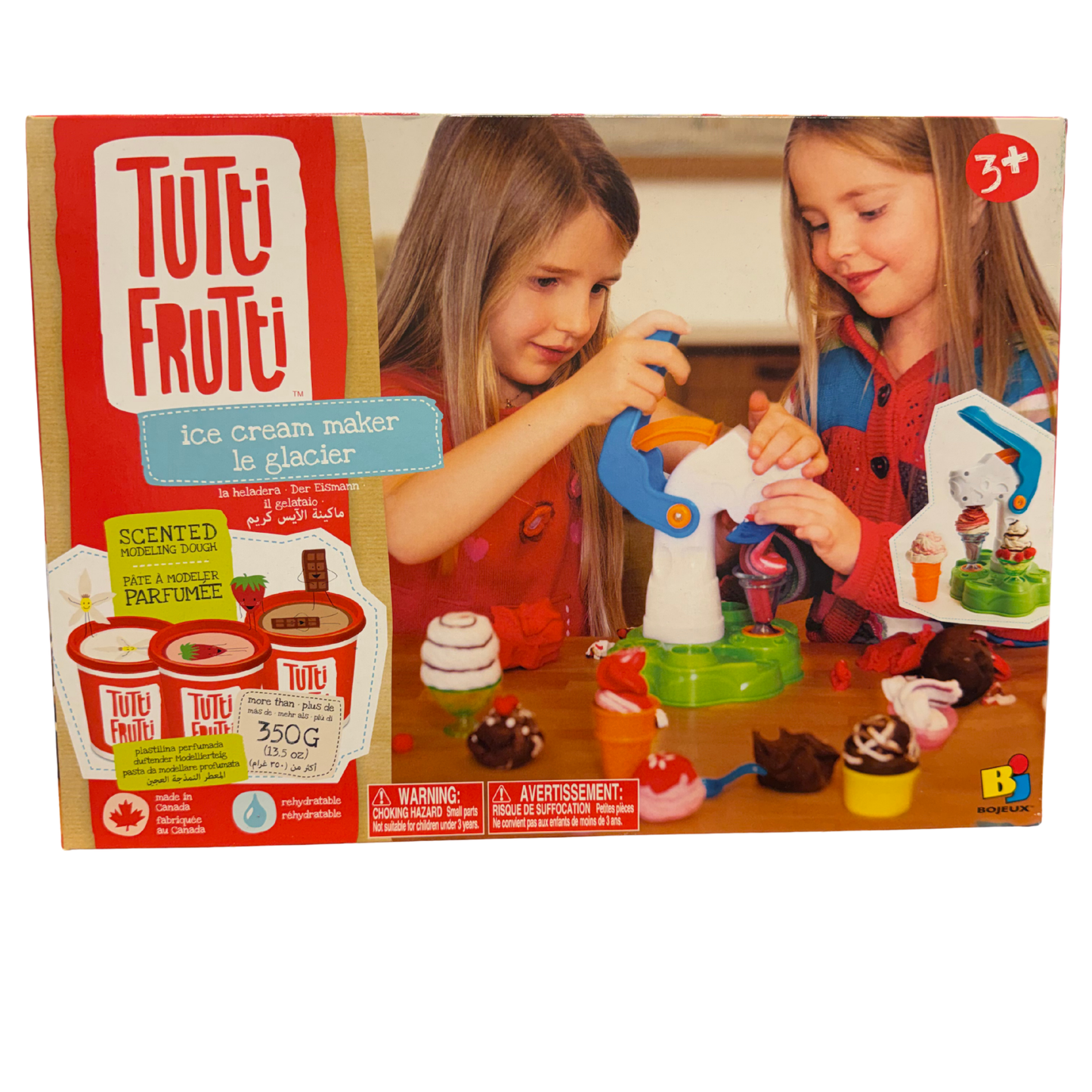 Heladería con plastilina perfumada Tutti Frutti (U)