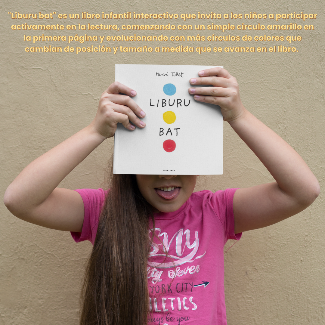 Libro interactivo “Liburu bat” en euskera – Juego, creatividad y lectura desde los 3 años