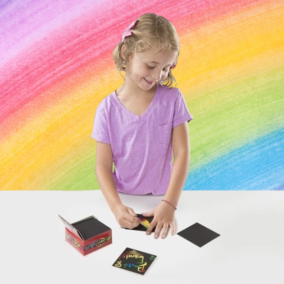 Papel Mágico para Dibujar – Rasca y Descubre los Colores