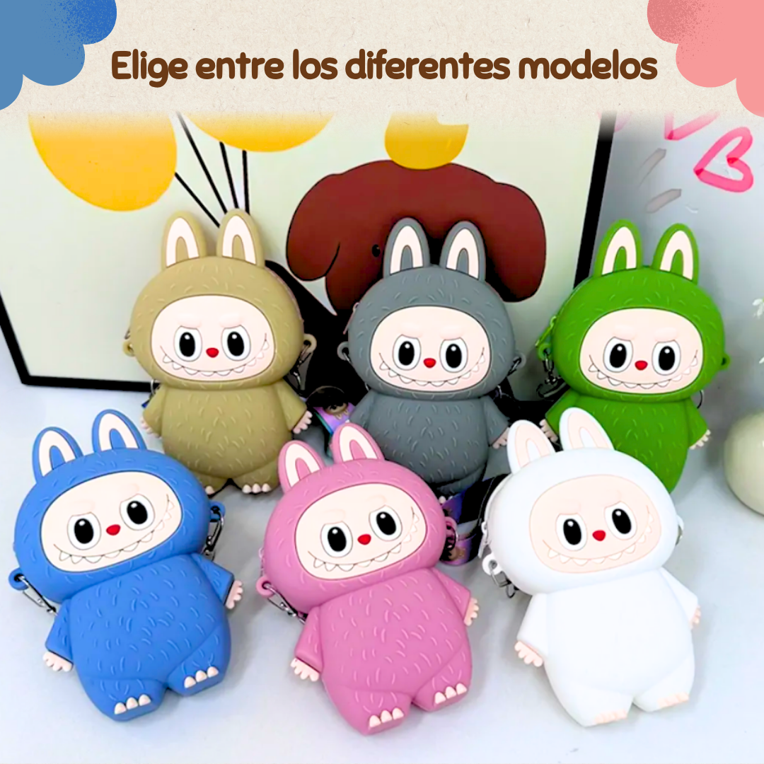Labubu Mochila de Silicona