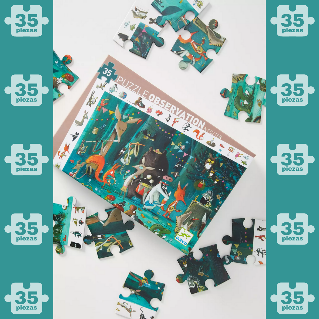 Puzzle - observación "La orquesta" 35 PCS