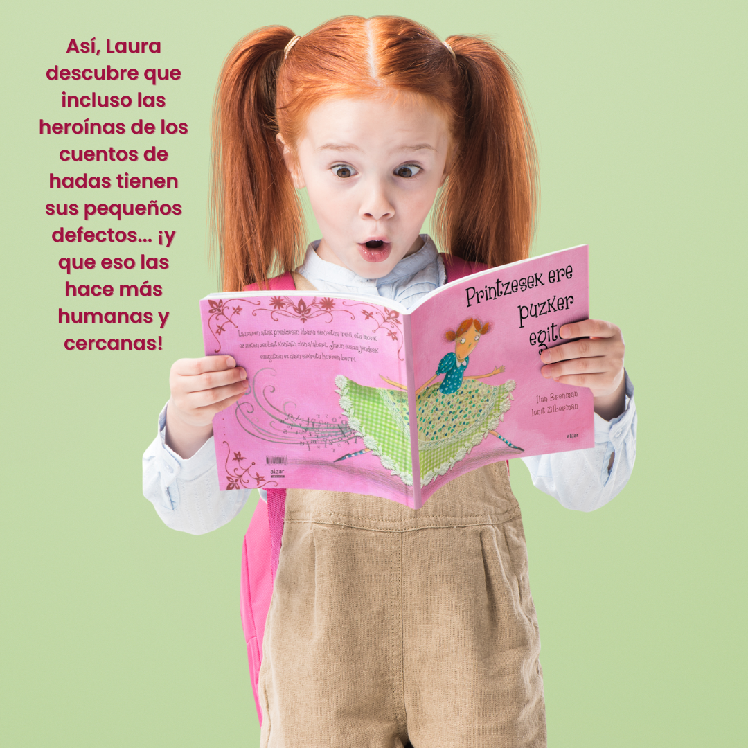 Libro “Printsezek ere puzker egiten dute” – Cuento en euskera con humor para niñas y niños