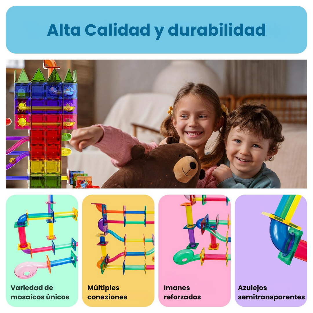 Juego - Magnetic Marble Run