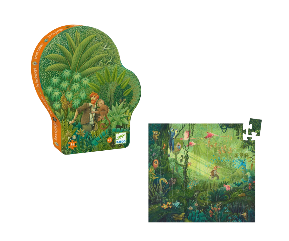 Puzzle "En la jungla" 54 PCS