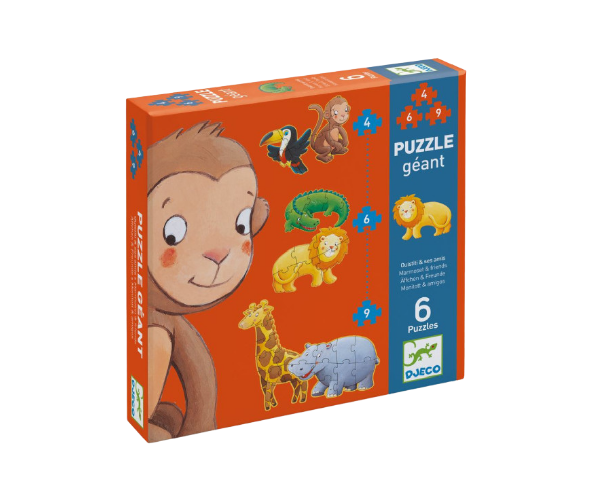 Puzzlea "Ouistiti eta lagunak"