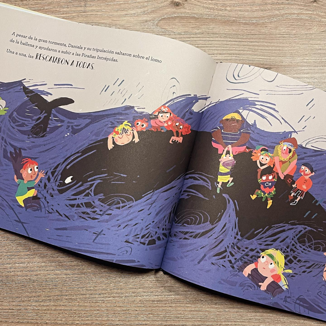 Libro infantil “Daniela eta neska piratak” en euskera – Una aventura de igualdad y amistad