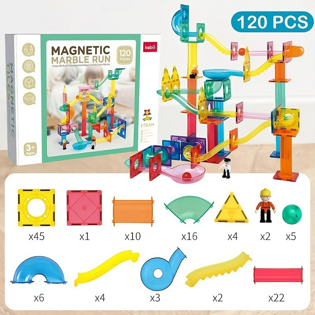 Juego - Magnetic Marble Run
