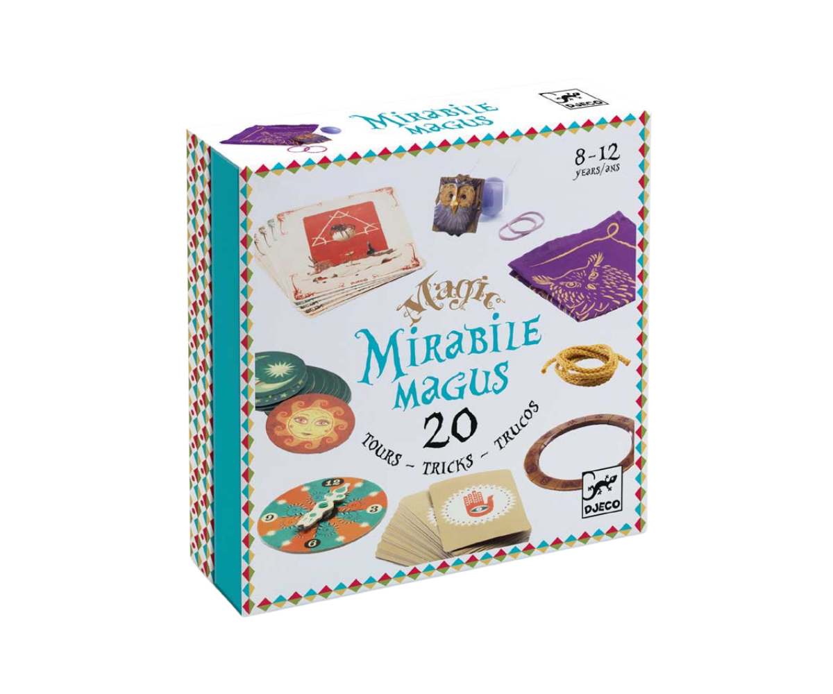 Djeco Mirabile Magus – Set de magia para niños con 20 trucos (8 a 12 años)