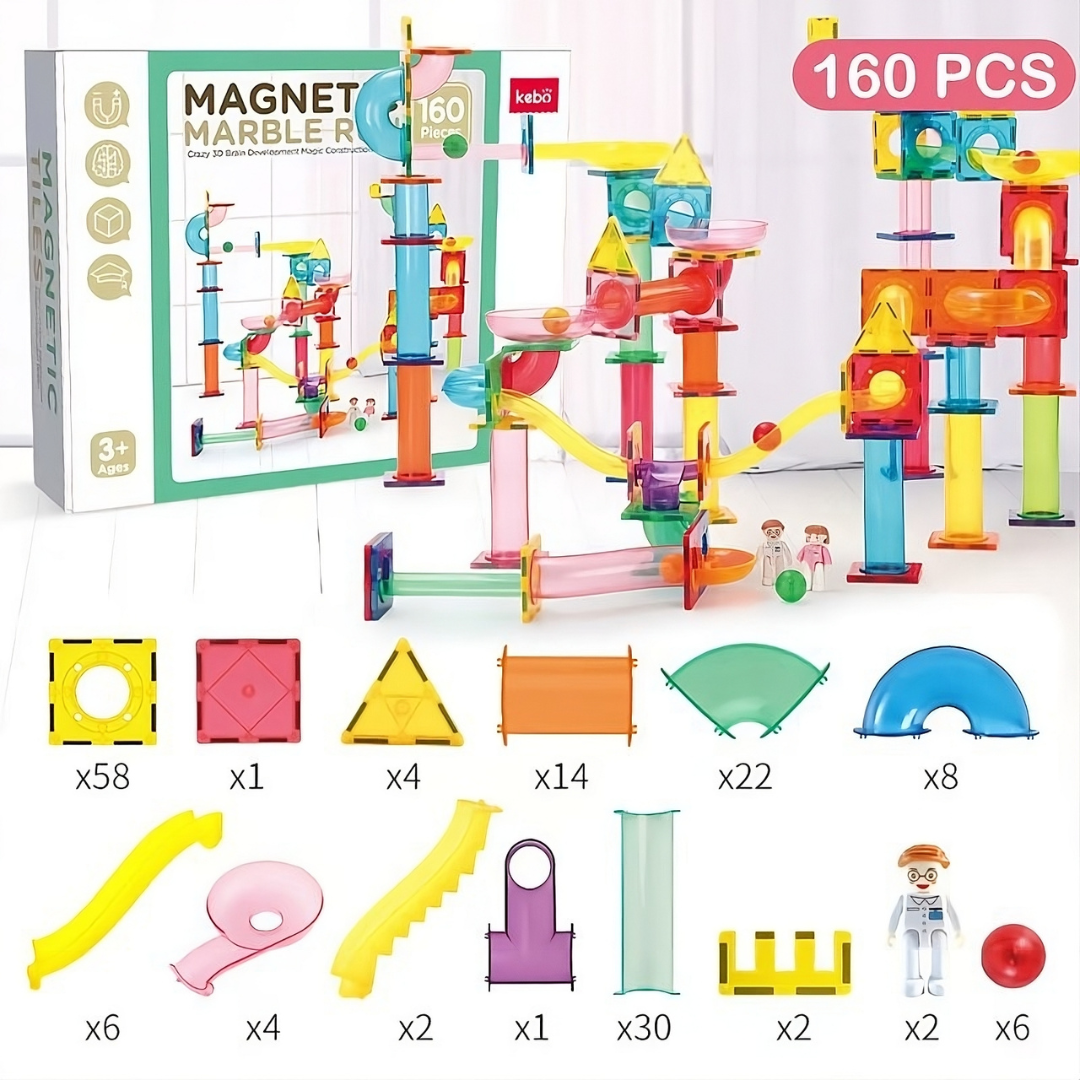 Juego - Magnetic Marble Run
