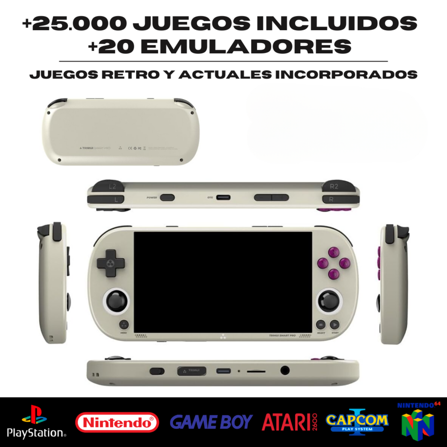 Consola Retro™ 128gb +25.000 juegos