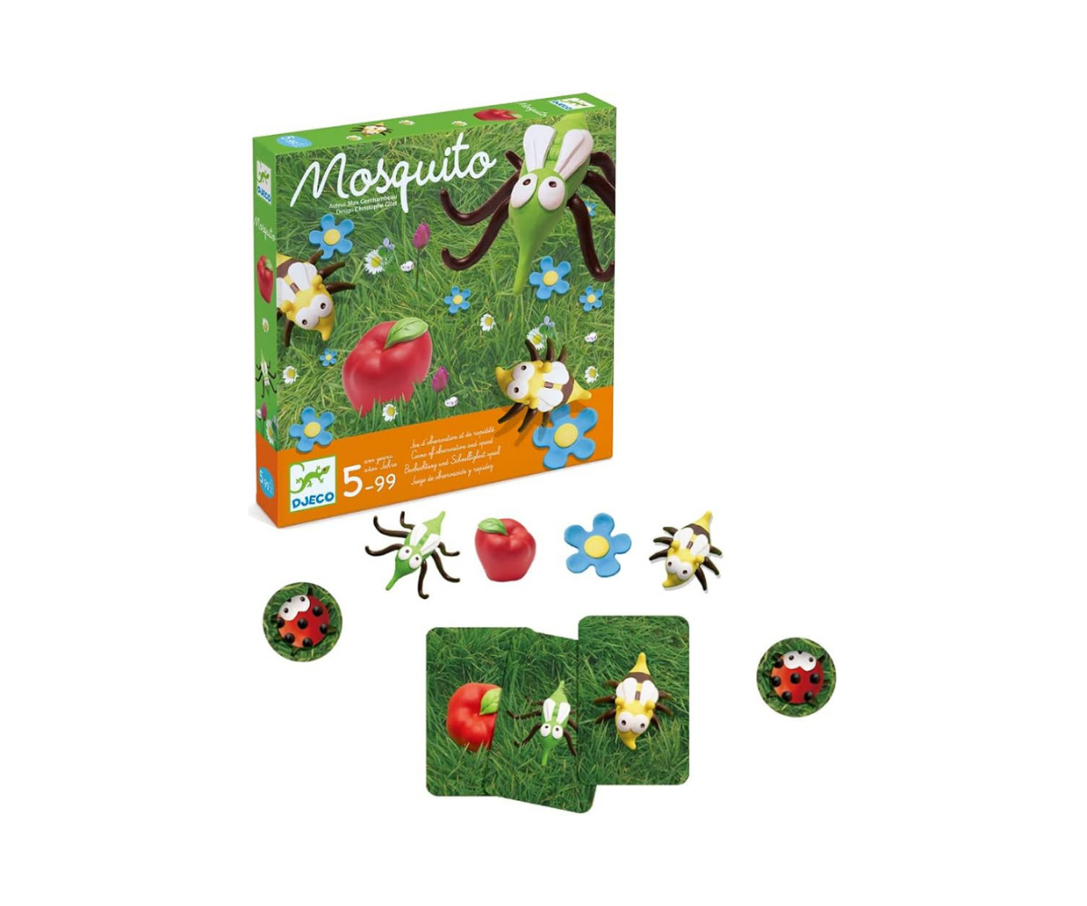 Djeco Mosquito – Juego de acción y reflejos para niños desde 5 años