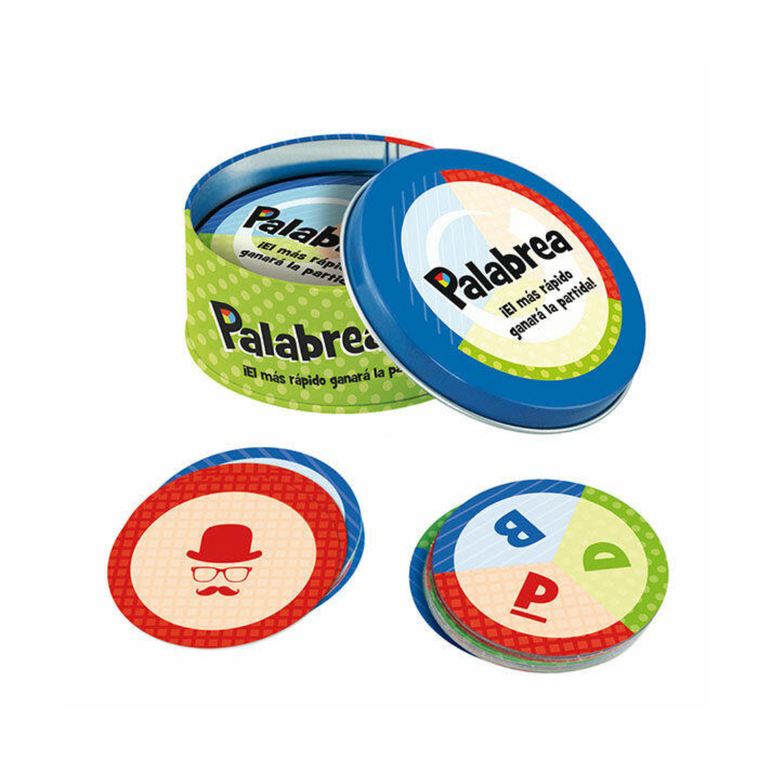 Palabrea – Juego de Cartas para Agilizar el Lenguaje y Pensamiento Rápido