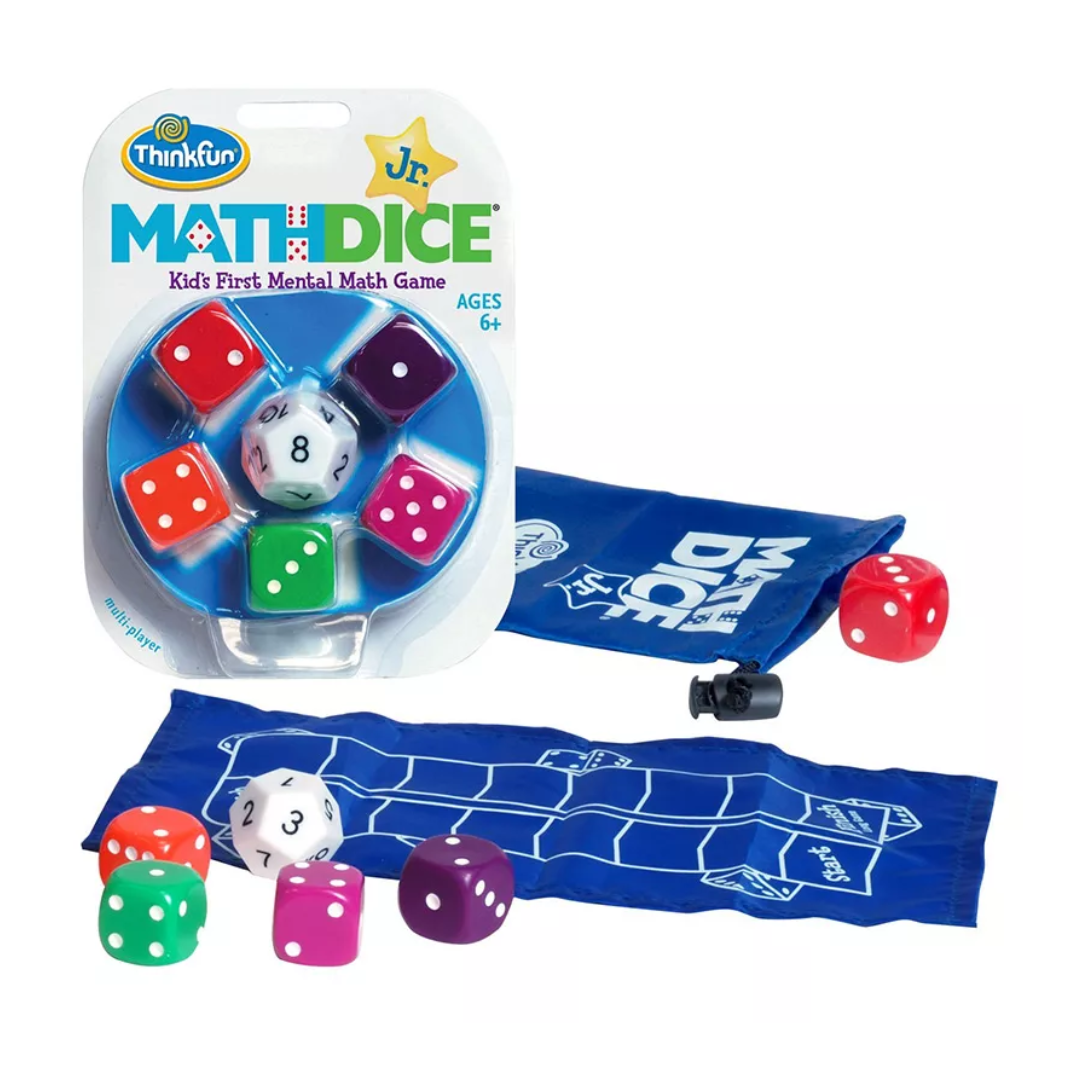 Math Dice Junior – Juego de Cálculo Mental para Niños y Niñas