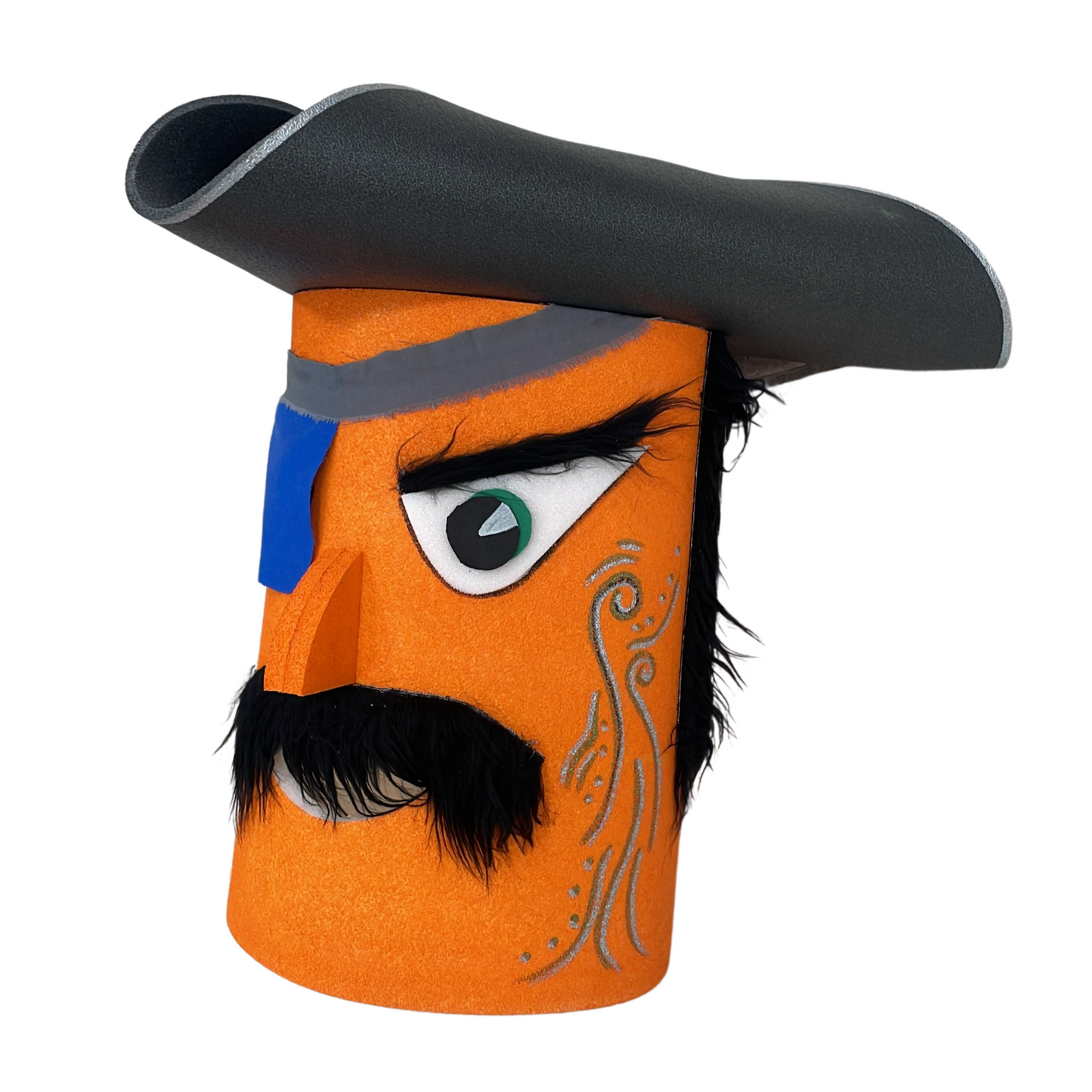 Cabeza de Cabezudo Pirata – Tradición y Aventura para Peques