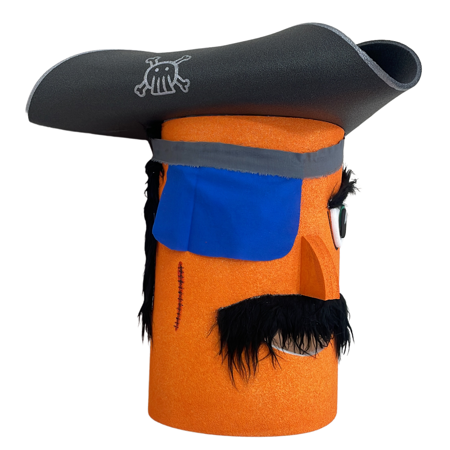 Cabeza de Cabezudo Pirata – Tradición y Aventura para Peques