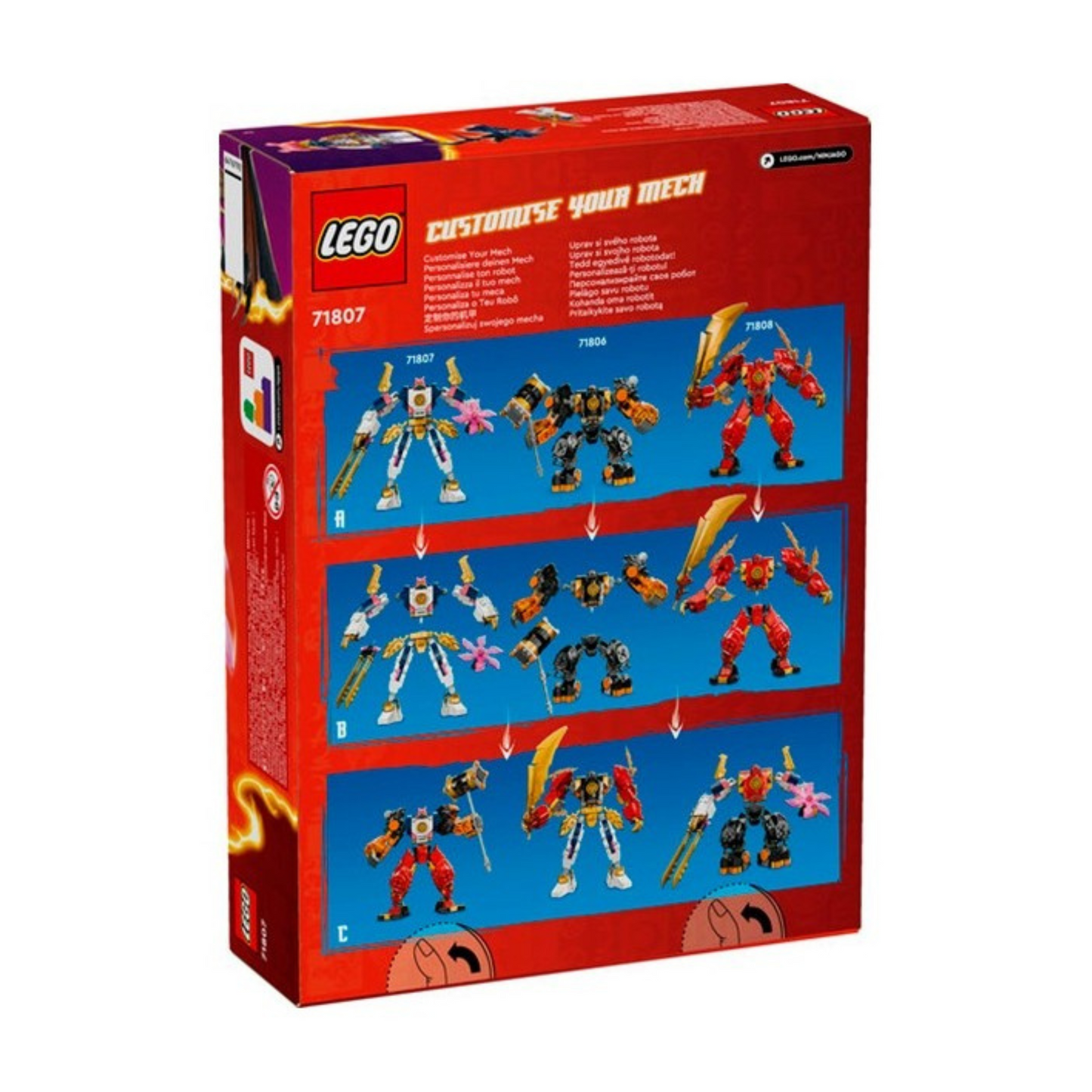 Lego Ninjago – Meca Elemental Tecno de Sora