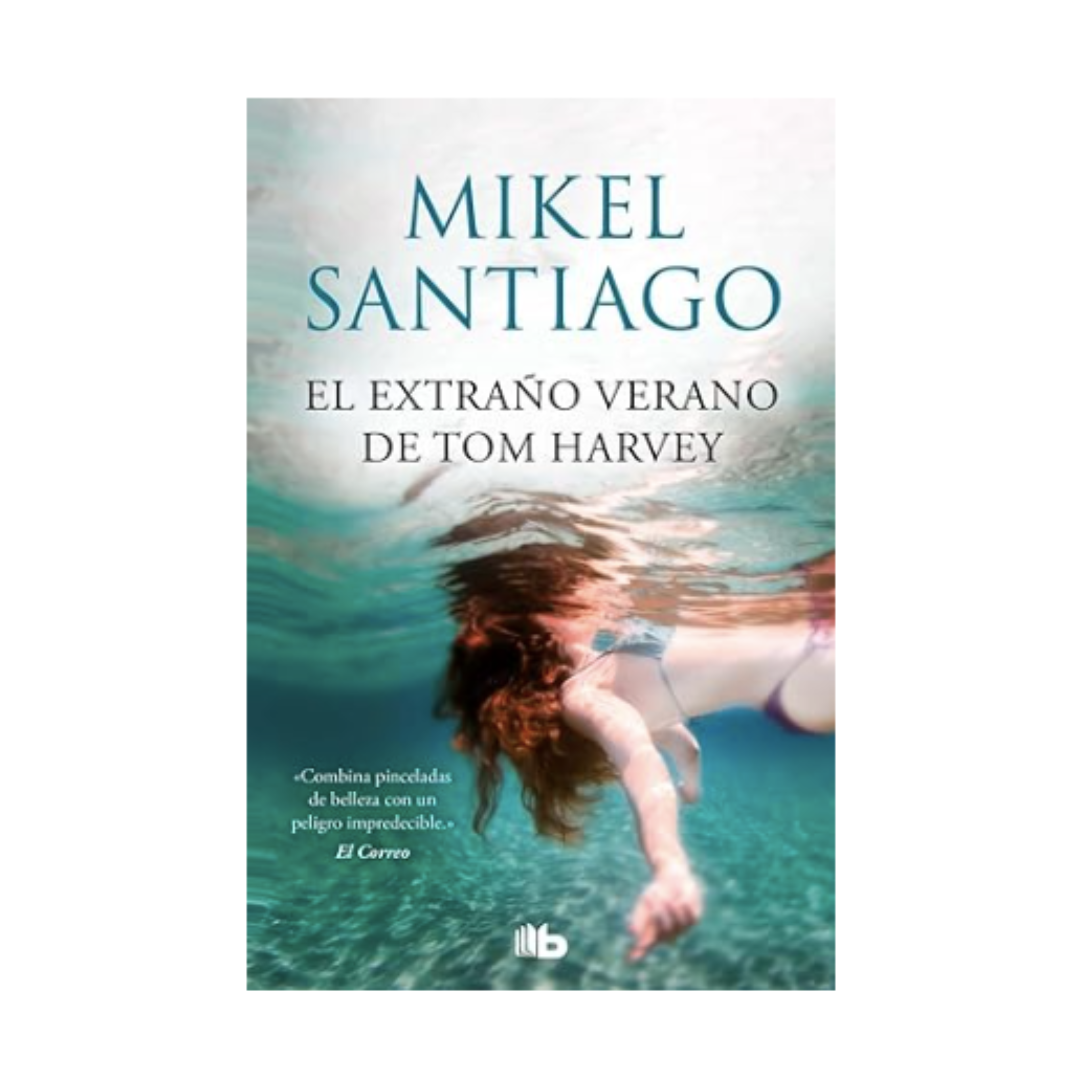 Liburua - Mikel Santiago kasua: Tremore hondartzako azken gaua |Bide txarra | Tom Harveyren uda bitxia | Azken ahotsen uhartea