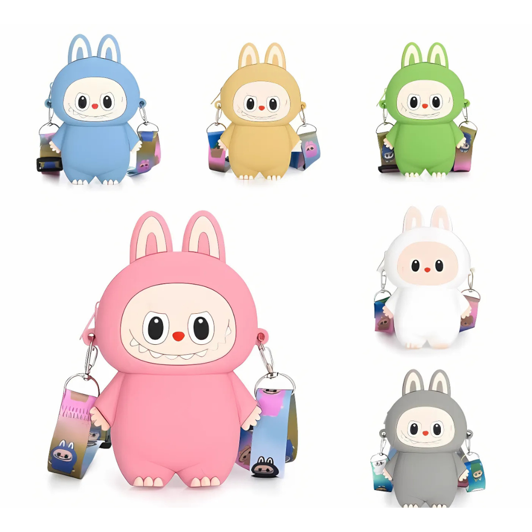 Labubu Mochila de Silicona