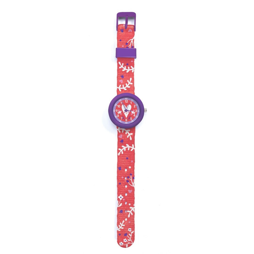 Reloj infantil Corazón – Educativo, silencioso y resistente