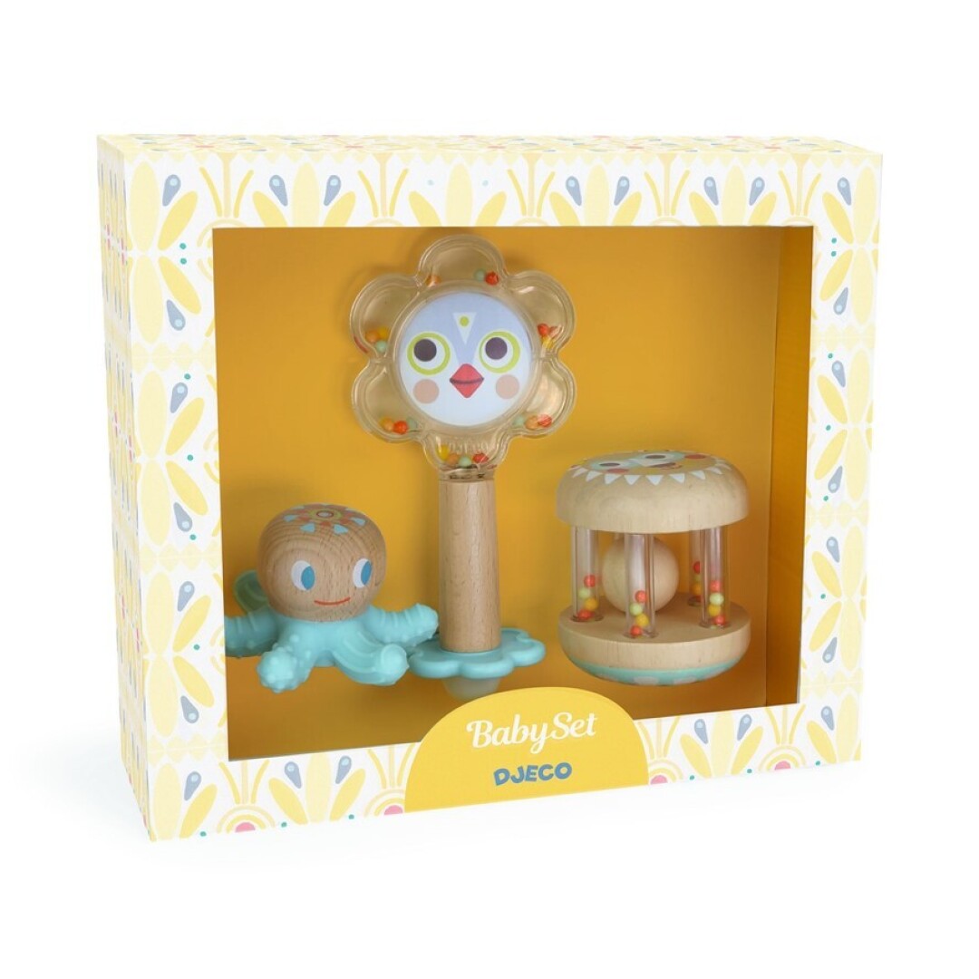BabyKit BabySet – Conjunto de regalo para bebé con juguetes sensoriales