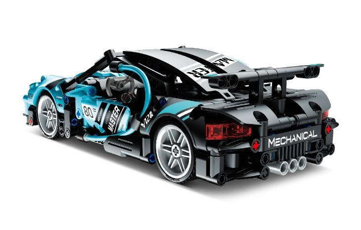 IM Master Coche de carreras azul – 422 piezas (compatible)