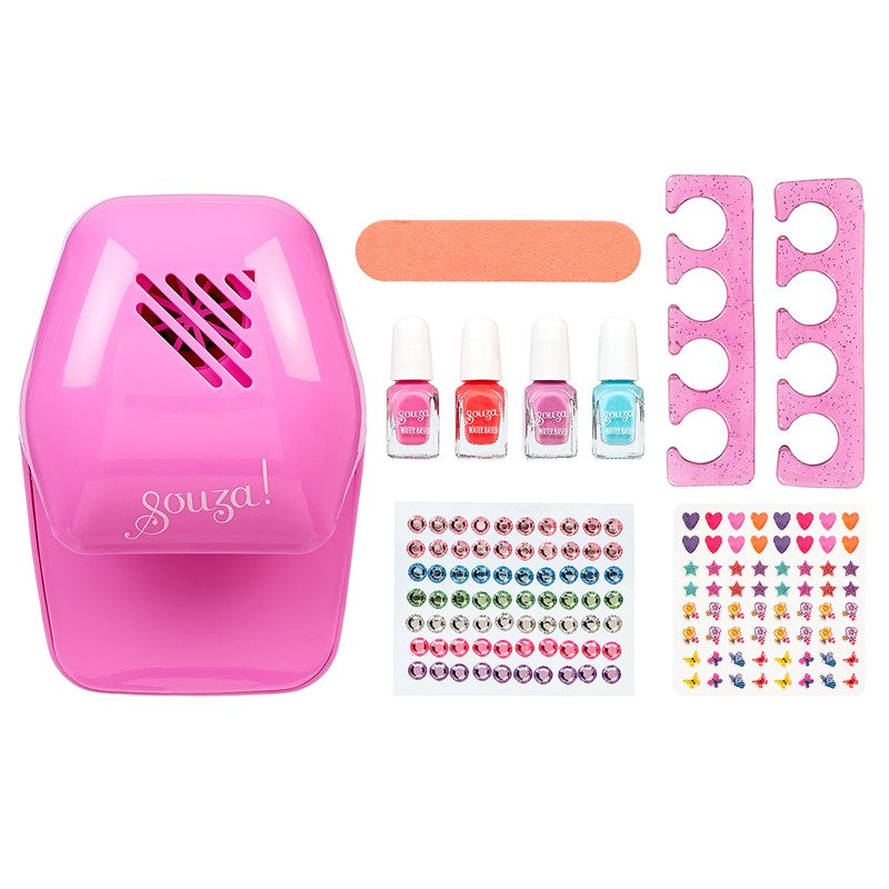 Set de manicura infantil Souza – Secador y esmaltes