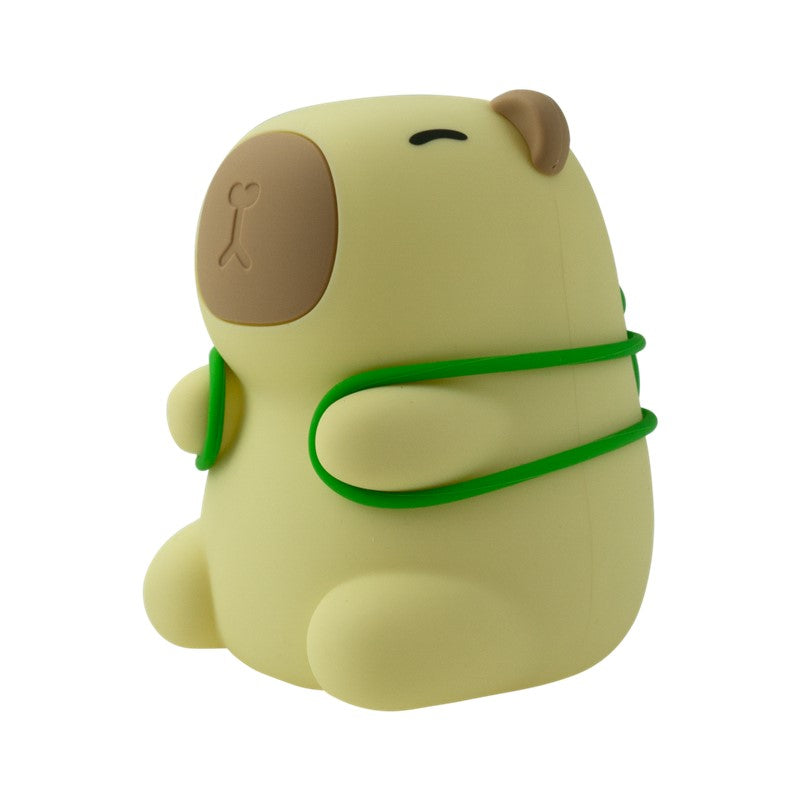 Lámpara de Noche Infantil Capibara Turista LED RGB