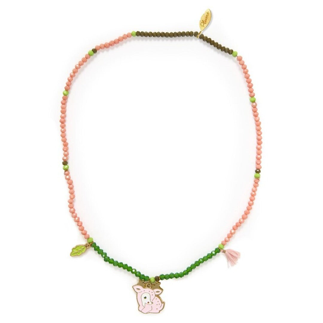 Plume collar Sylvia – Collar infantil de bisutería – Kulturdenda