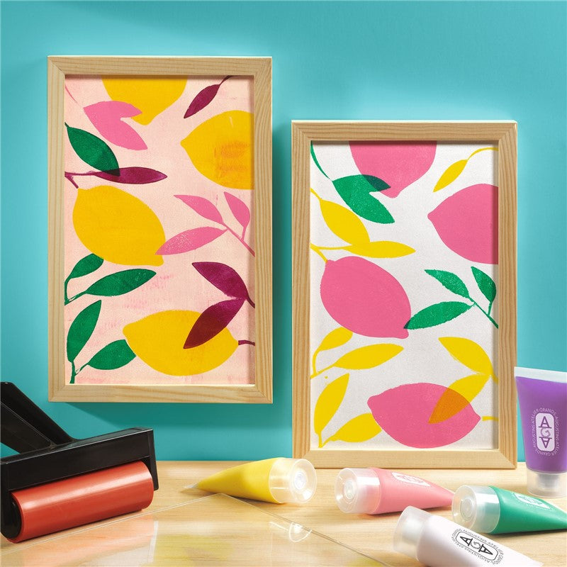 Atelier 46 Kit de Impresión en Gel Creativa para Niños