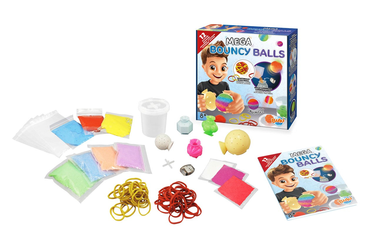 Kit mega pelotas saltarinas Buki crea tus propias bolas