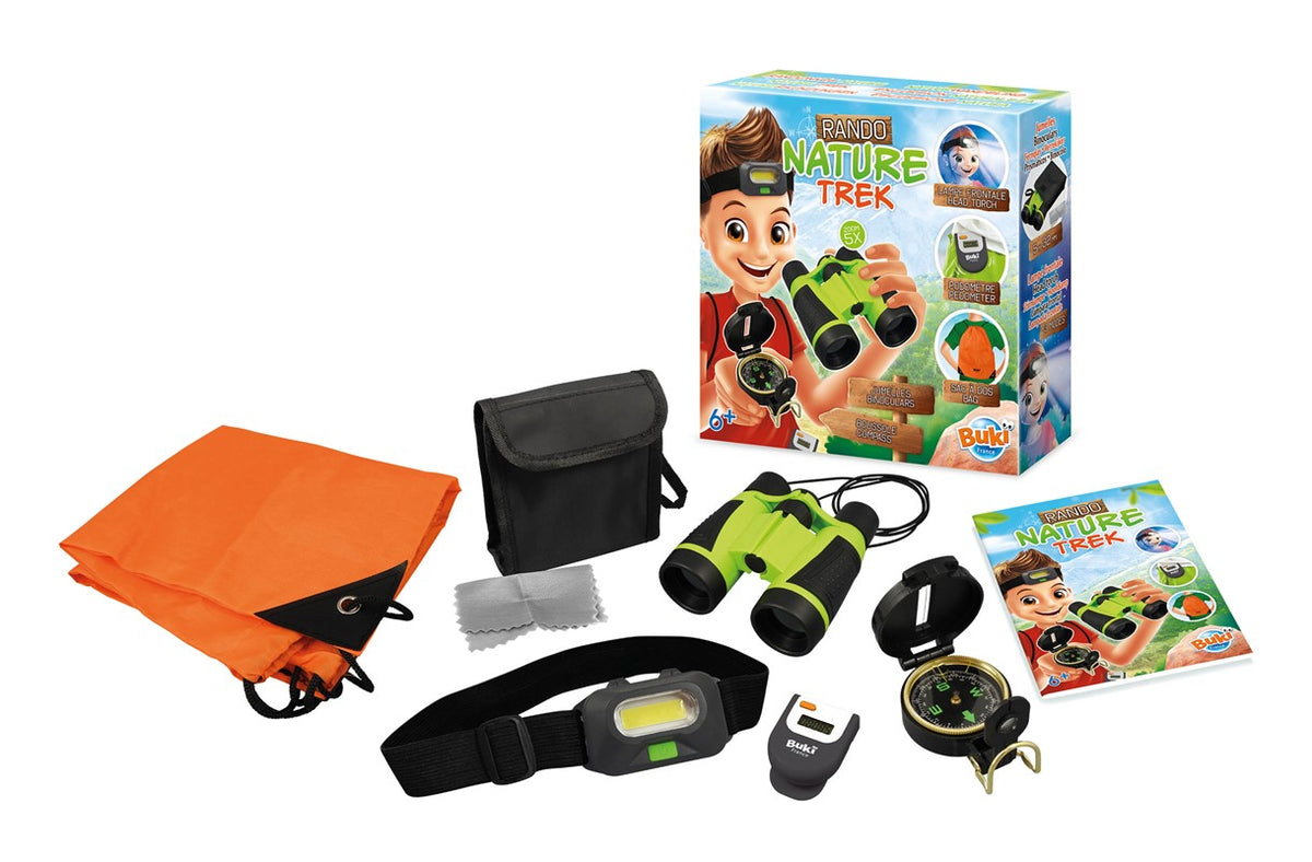 Buki Nature Trek – Kit de exploración de la naturaleza – Kulturdenda