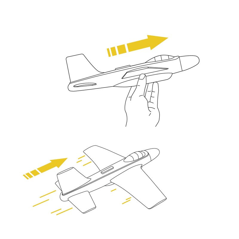 Juego de Habilidad Jet Fire – Avión Planeador de Lanzamiento