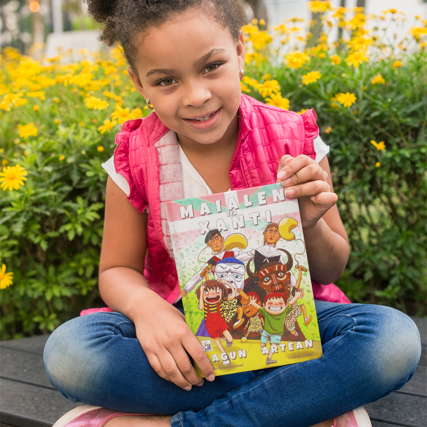 Libro Infantil “Maialen eta Xanti lagun artean” – Euskera