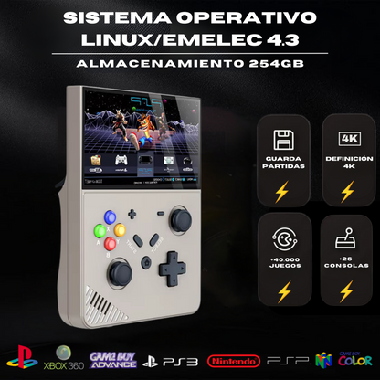Consola Retro - M18 / R43Pro™ 254g/40k juegos + Funda de regalo