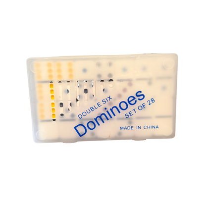 Dominó Clásico de Colores con Estuche (X)