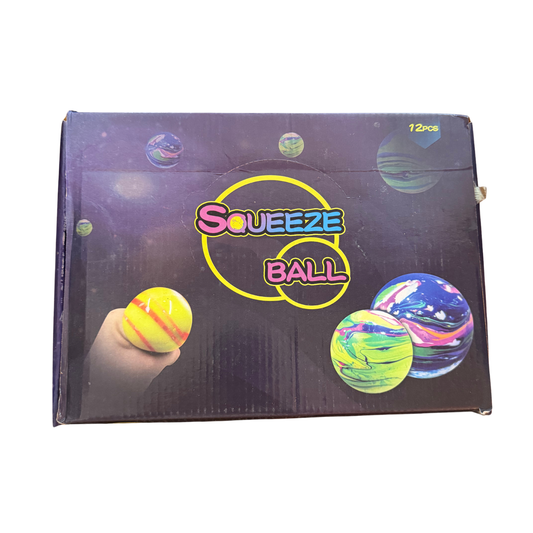 Pelota Antiestrés Squeeze Ball – Pack de 12 Unidades