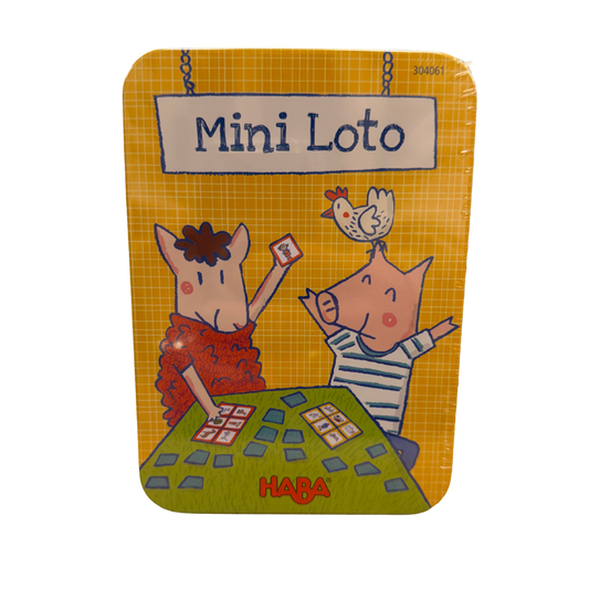 Mini Loto HABA – Juego de memoria y asociación (O)