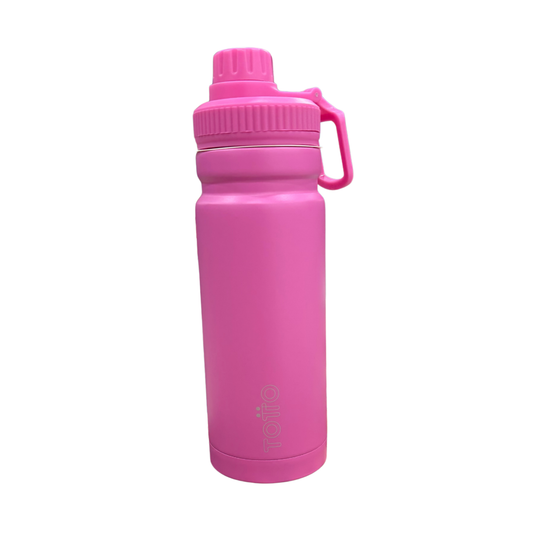 Botella deportiva TOTTO con tapa y gancho – 750 ml