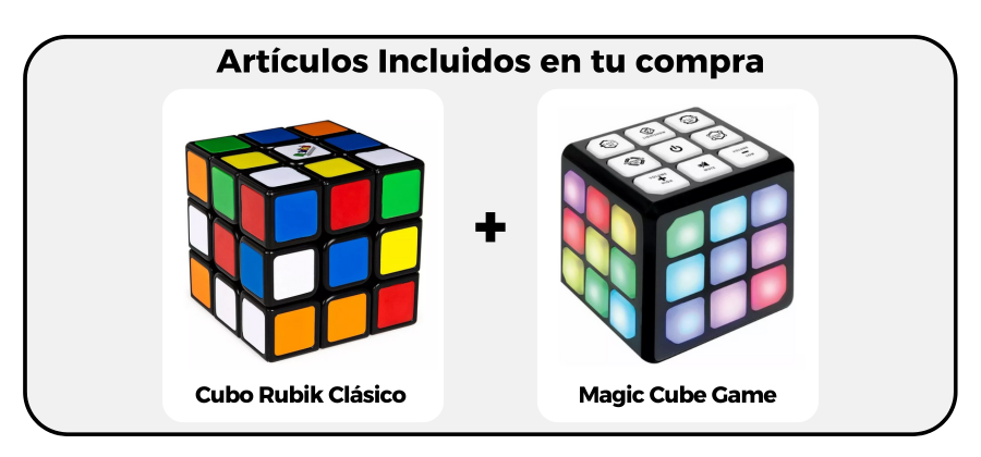 Pack lógica: cubo de Rubik clásico Magic Cube game – Kulturdenda