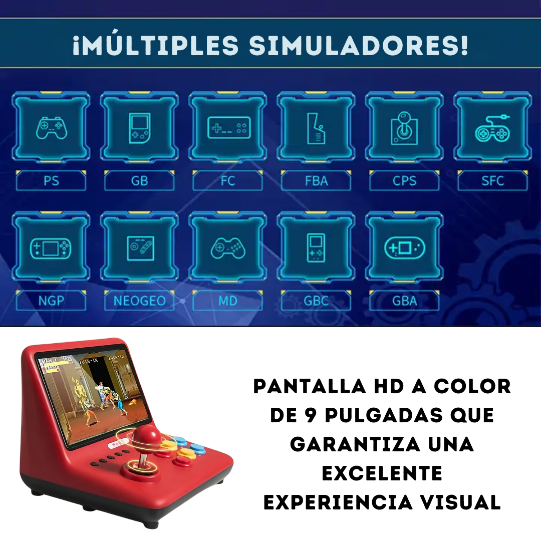 Consola - Consola Arcade  +4.000 Juegos