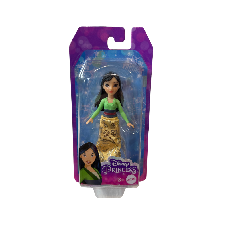 Muñeca de Anna de Frozen 2 con brazos y piernas móviles. Perfecta para fans de Disney. Tamaño compacto y diseño detallado. (M)