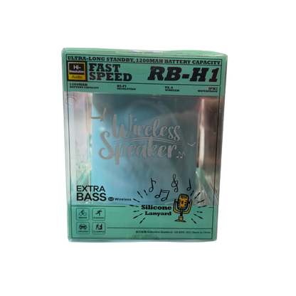 Altavoz inalámbrico portátil IPX7 con lanyard – 1200 mAh (G)