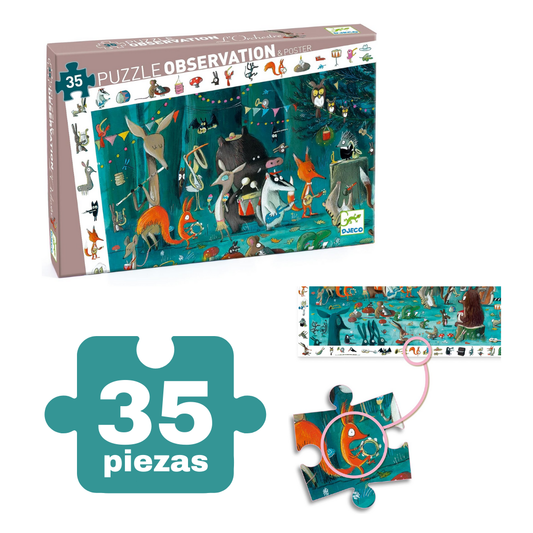 Puzzle - observación "La orquesta" 35 PCS